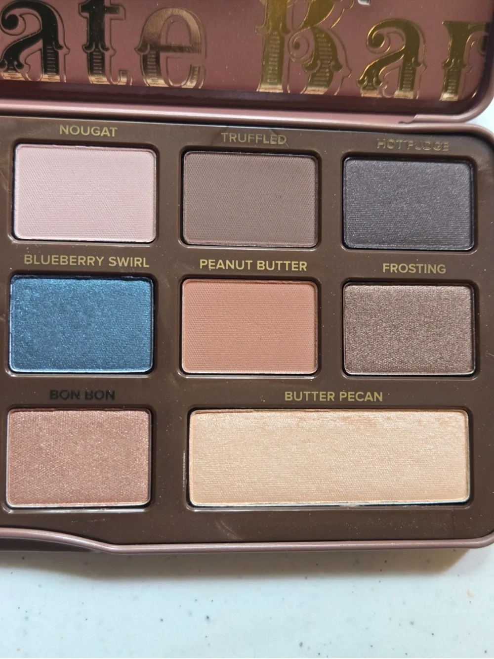 NIB Discontinued Too Faced Semi-Sweet Chocolate Bar Eyeshadow Palette 2014